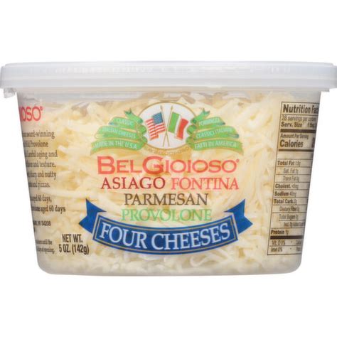 Belgioioso Freshly Shredded Cheese Four Cheese Brookshire S