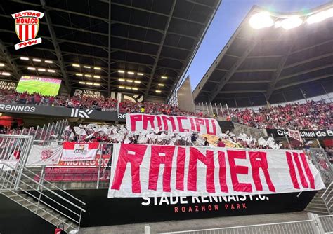 Ultras Monaco On Twitter Rennes Monaco Nouveau Grand Chelem