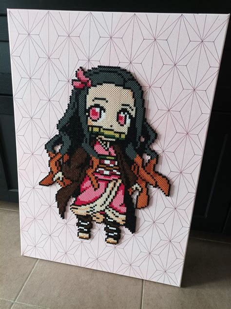 Nezuko perle à repasser Bricolage automne maternelle Perle a