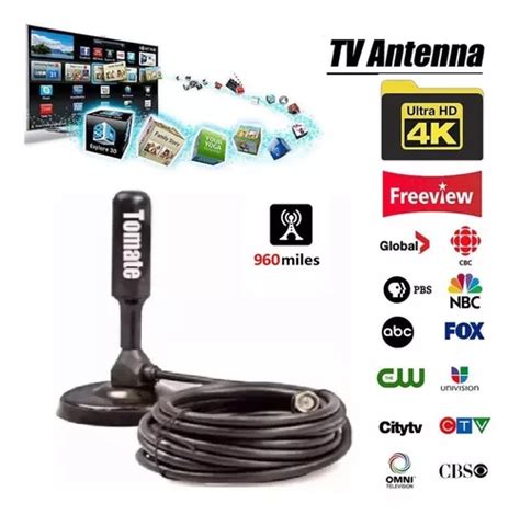 Kit Antena Tv Digital Interna Externa Prova Agua E M Cabo Mercadolivre