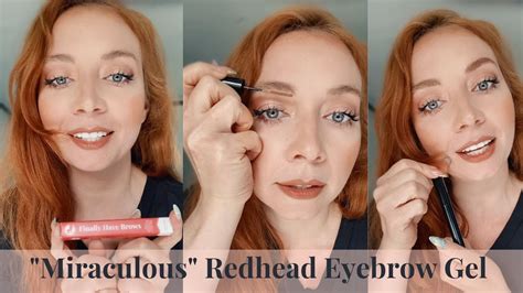 Eyebrow Makeup Redheads Saubhaya Makeup