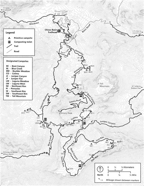 Maps - Big Bend National Park (U.s. National Park Service) Inside Big ...