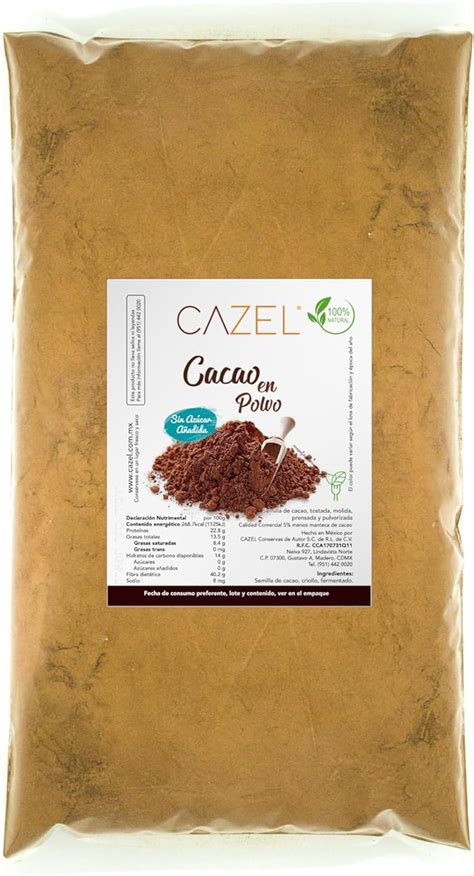 Cacao En Polvo Cocoa 100 Natural Oaxaca Artesanal 1kg Amazon Mx