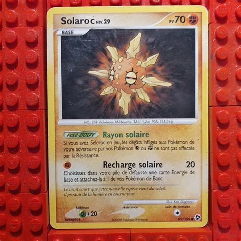 Solaroc 85 106 Diamant Et Perle Duels Au Sommet Carte Pokemon