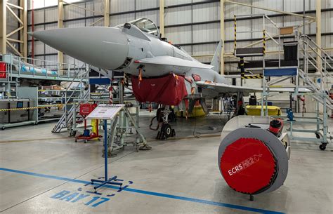 Leonardo delivers first ECRS Mk2 radar to BAE Systems for UK Typhoons