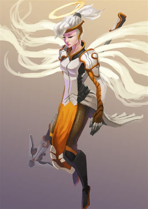 Mercy-overwatch fanart by nightwalker0510 on DeviantArt