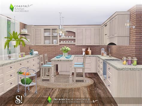 The Sims Resource Coastal Kitchen