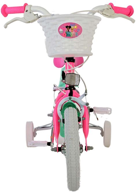 Barbie Children's bike - Girls - 12 inch - Pink - Two Hand Brakes