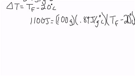 How To Calculate Specific Heat Chemistry