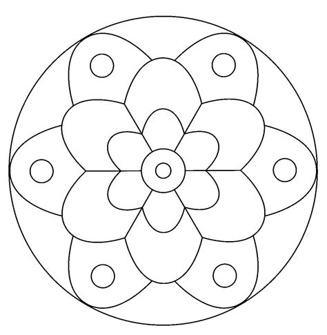 Mandalas Para Pintar: mandalas para colorear