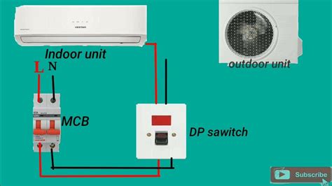 Split Ac Wiring Connection Electric⚡ Electric Wiring Video Subscribe