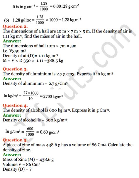 Selina Concise Physics Class 8 Icse Solutions Chapter 2 Physical Quantities And Measurement