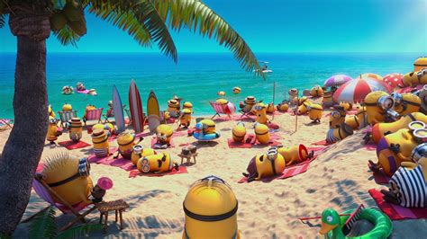 Despicable Me 2 Minions Beach