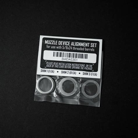 Pws Muzzle Device Alignment Set 58x24 Ape Defense