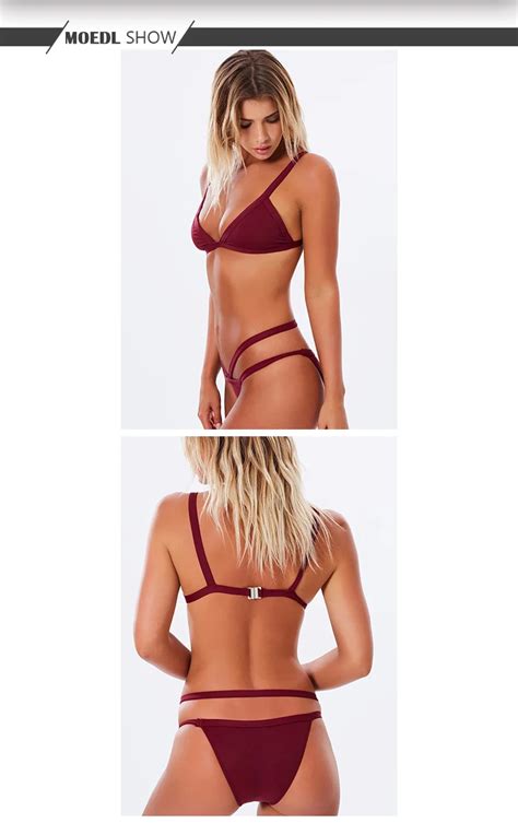 Women Sexi Hot Girls Bikini High Waist Thong Bikini Lycra Fabric