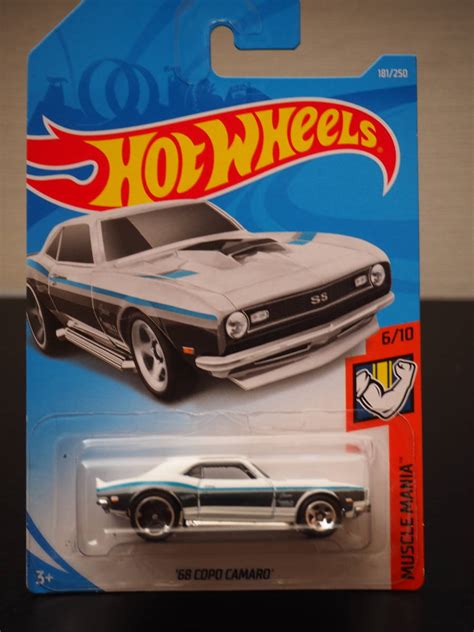 ホットウィール COPO CAMARO 白 カマロ ミニカーMUSCLE CAR マッスルカー ローダウン アメ車 HOT WHeeLs 乗用車 売買されたオークション情報yahoo
