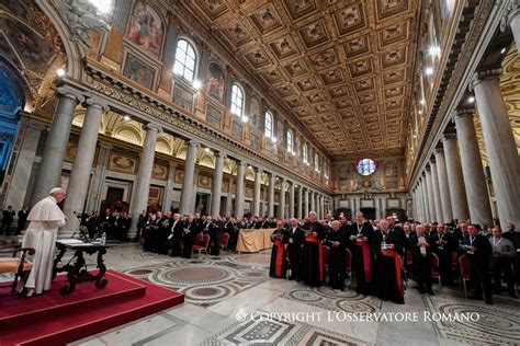 Ritiro Spirituale Guidato Da Papa Francesco In Occasione Del Giubileo