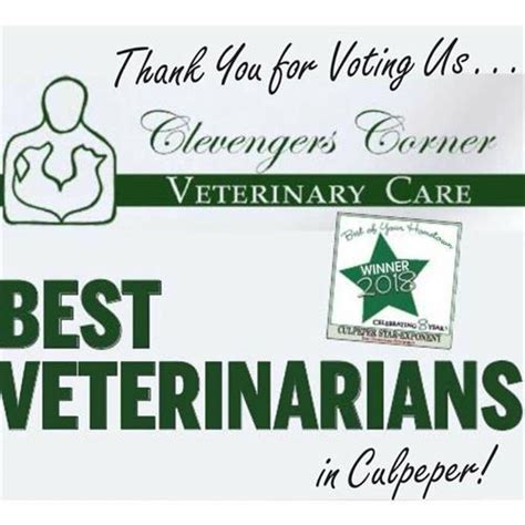 Clevengers Corner Veterinary Care Veterinarians Culpeper Chamber Of