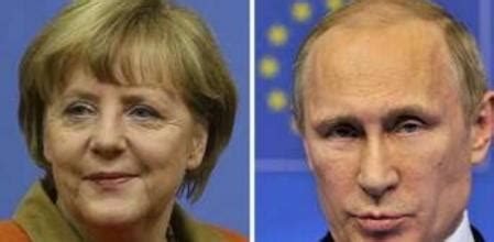 Putin Indica A Merkel La Necesidad De Intervenir En Ucrania