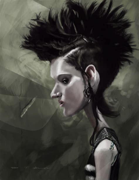 Lisbeth Salander by DevonneAmos on deviantART