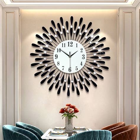 Horloge Murale Silencieuse De Style Moderne Et Design Horloge Murale