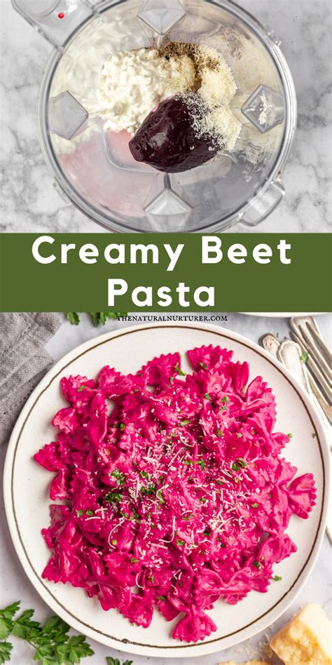 Pasta With Creamy Beet Sauce Artofit