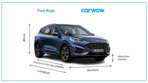 Medidas Y Maletero Del Ford Kuga Carwow