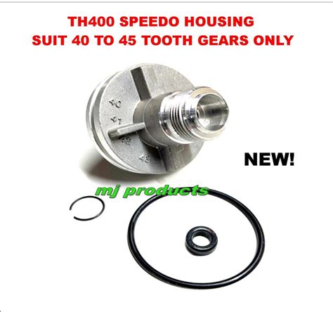 Th400 Speedo Gear Housing Suit 40 To 45 Tooth Gears Only Turbo 400 T400 Mj Products Solar