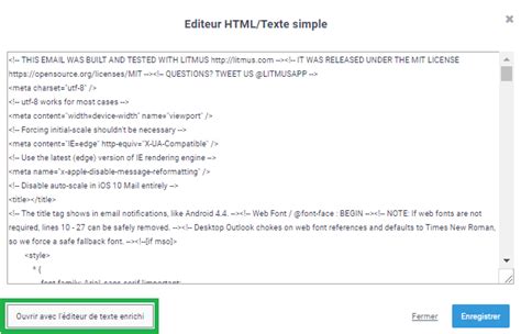 Ressource Templates Emailing Et Newsletter Gratuits Html Et