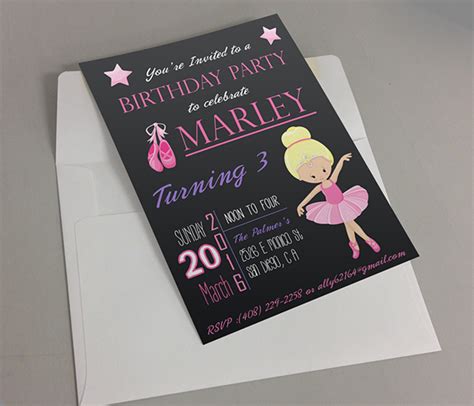 Children's Party Invitations on Behance