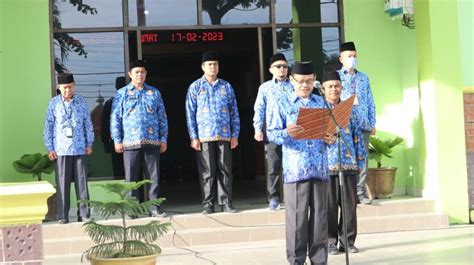 Kemenag Kota Palu Gelar Upacara Hari Kesadaran Nasional HKN