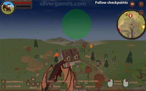 Dragon Simulator 3D Juega en Línea en SilverGames