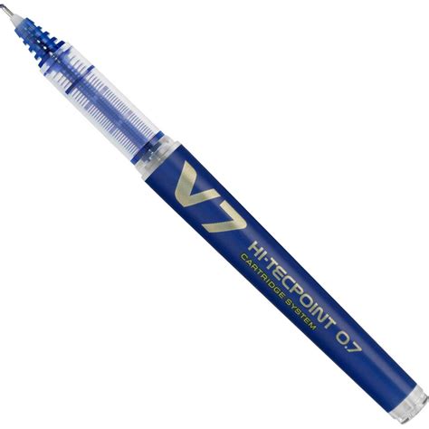 Pilot V7 Refillable Liquid Ink Rollerball Pen - Blue