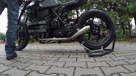 Exhaust Sound Bmw K K K With Db Killer Cafe Racer Custom By