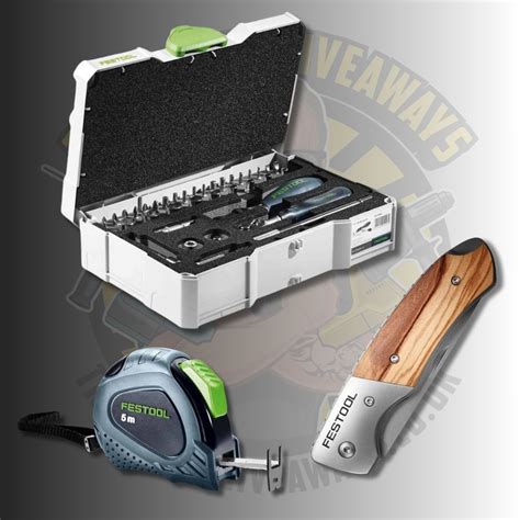 Festool Hand Tool Bundle - Power Tool Competitions - Win Vans & Power Tools