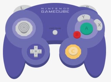 Nintendo Gamecube Accessories - Transparent Gamecube Controller Png ...