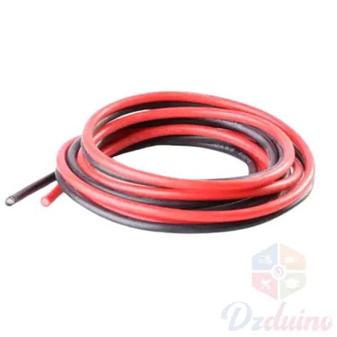 Fil De Cable Sr En Silicone Awg M