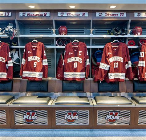 Harvard Hockey Locker Room