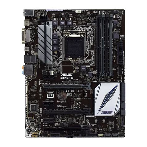 ASUS ATX DDR4 LGA 1151 Motherboard Z170 E Atelier Yuwa Ciao Jp