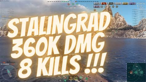 World Of Warships Stalingrad K Dmg Kills Best Replays By