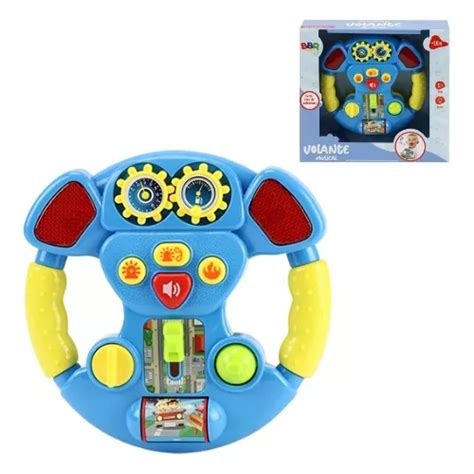 Volante Musical Brinquedo Infantil Interativo Educacional Mercadolivre