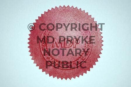 Uk Notary Stamps Md Pryke Notary Public