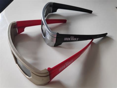 Iron Man 3 Reald 3d Glasses Special Limited Edition Iron Man And War Machine Plus 2 Regular Reald