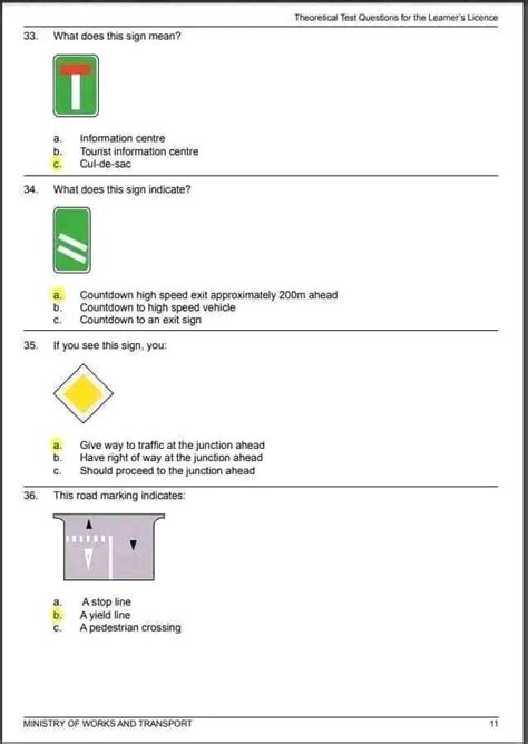 Leaner S License Test Questions And Answers Thread From Mpho Dee