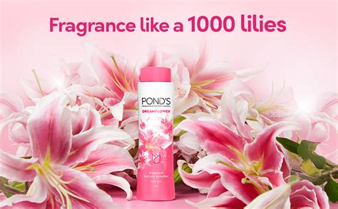 Ponds Dreamflower Pink Lily Fragrant Talcum Powder 400g For Long