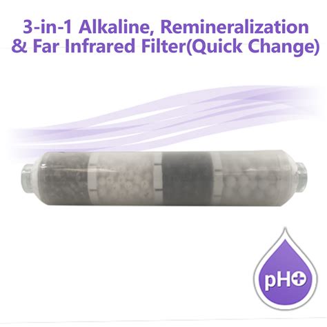 Quick Change In Filter Ph Alkaline Far Infrared Remineralization