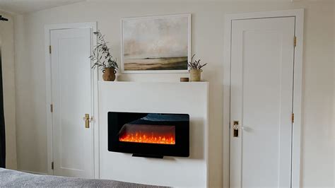 DIY Electric Fireplace - attherandalls.com