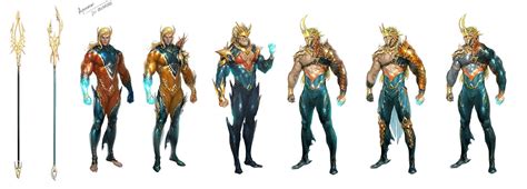 Artstation Aquaman New Design And Suits Jong Min Lee