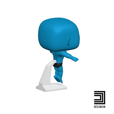 3D file Watchmen - Dr Manhattan DC - Funko Pop Toyart 🐉・3D printer ...