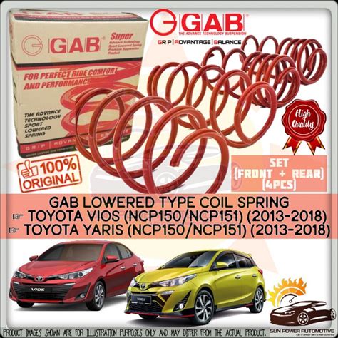 Toyota Vios Yaris Ncp Ncp Gab Super Sport Premium Lowered